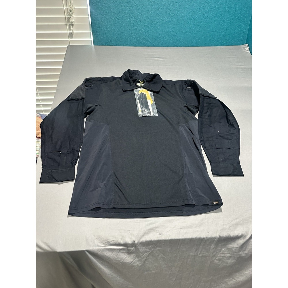 NWT First Tactical Black Long Sleeve Defender Shirt XL